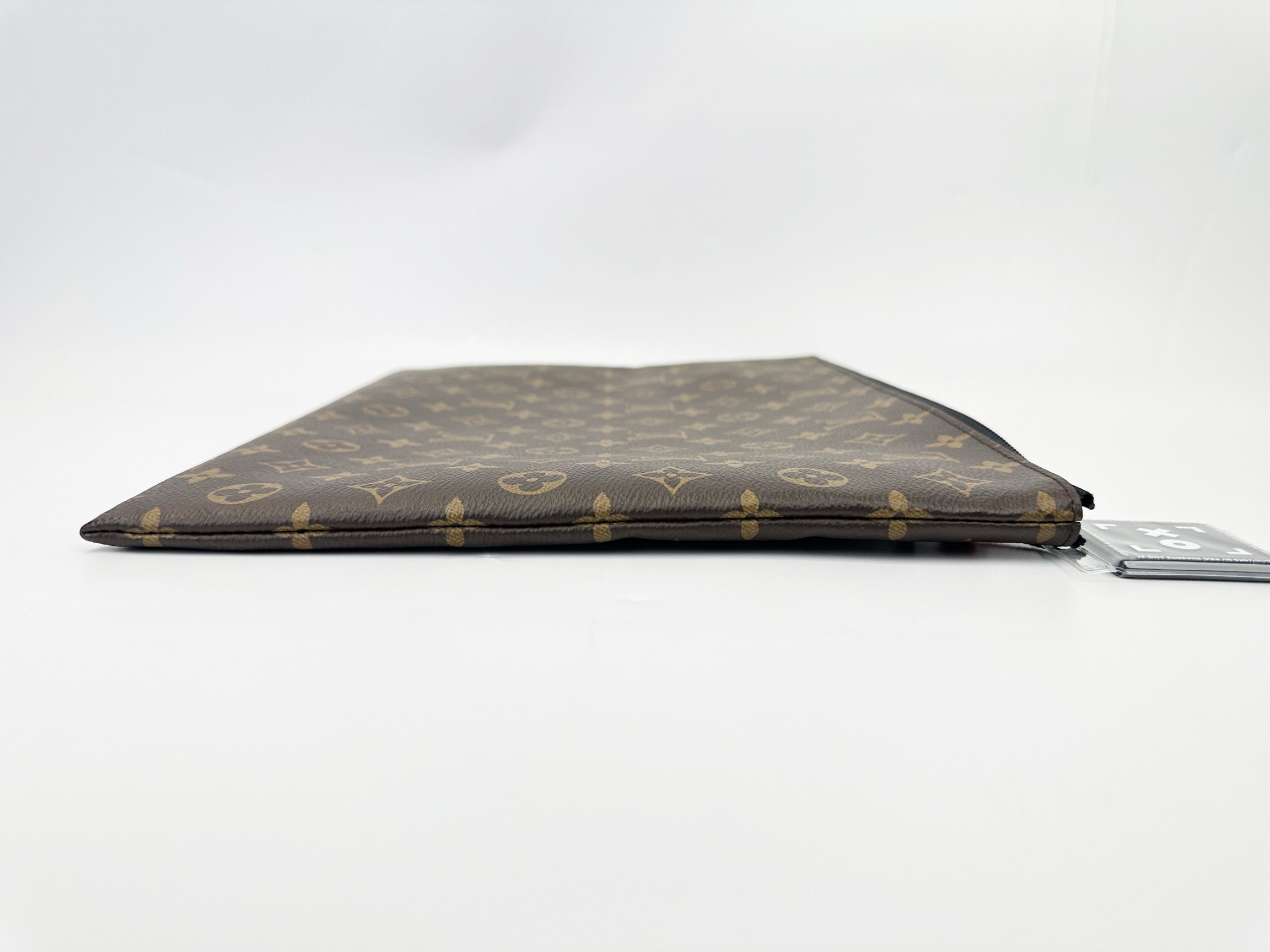 Louis Vuitton Monogram Solar Ray A4 Pouch with Orange Chain photo 5